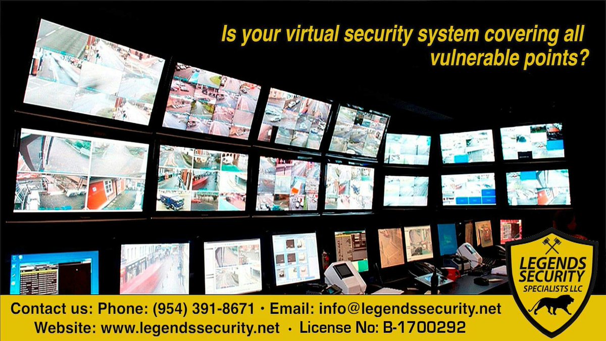 Contact us:
Email: info@legendssecurity.net
Phone: (954) 391-8671
Website: legendssecurity.net
License No: B-1700292
#legendssecurity