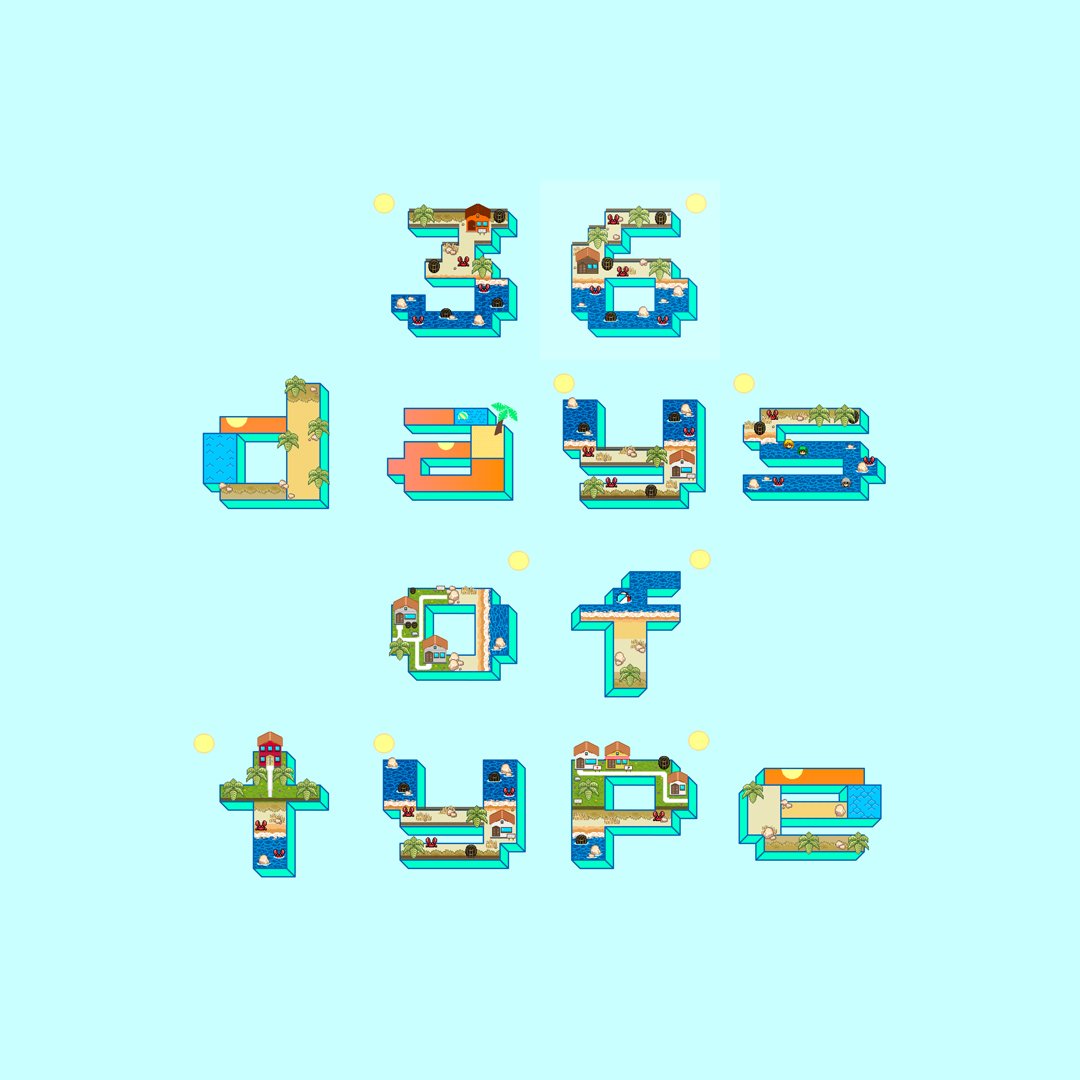 36 Days of Type | The End

#36daysoftype #36daysoftype05 #pixel #type #typography #design #graphicdesign #designer #aiga #goodtype #typeinspired #typographyinspired #artoftype #thedesigntip #thedesignblacklist #aigaeyeondesign #experimental #digitalart