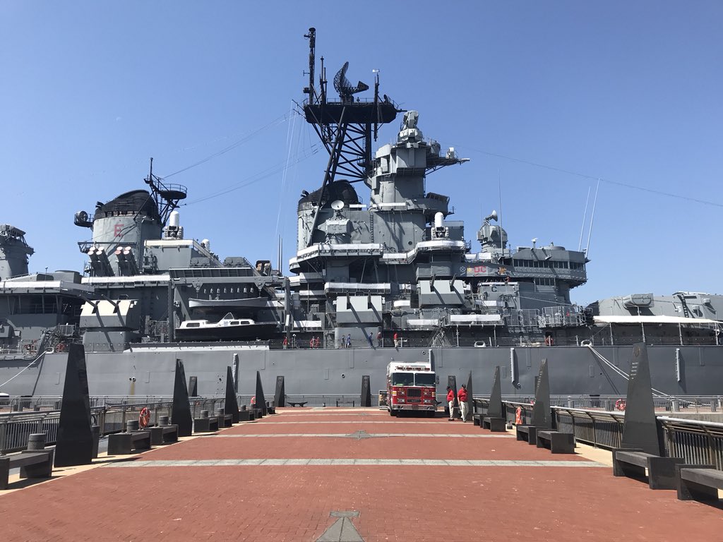 CCMS_Spartans's tweet photo. We had a great time visiting the Battleship New Jersey and Adventure Aquarium today! #FalconPride https://t.co/eyQLzV5M6l