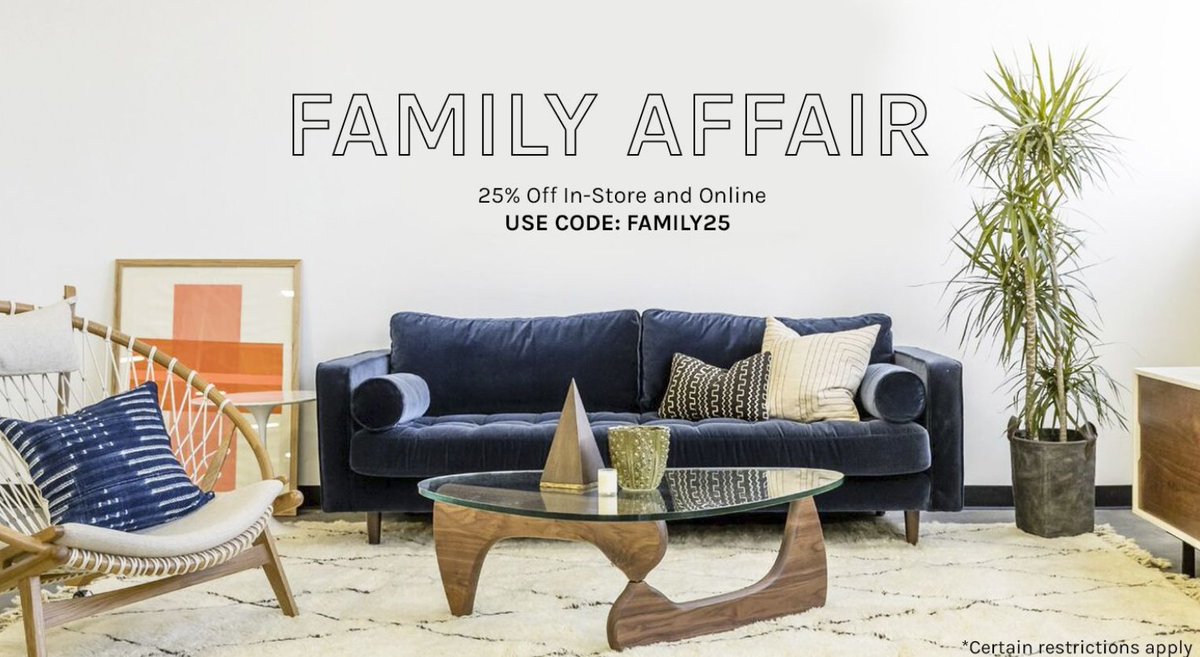 Friends + Family sale happening now until 5/13. 25% off!