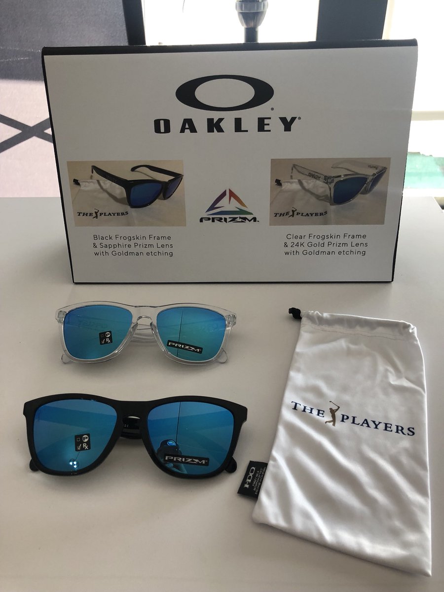 austincookgolf's tweet photo. Giveaway Time!! In honor of my first time to @theplayerschamp and my new partnership with @Oakley we are giving away a pair of limited edition Frogskins with #Prizm lens technology! RT, follow me and @oakley, we’ll pick a winner this Sunday!! https://t.co/9PlMqrHkvR