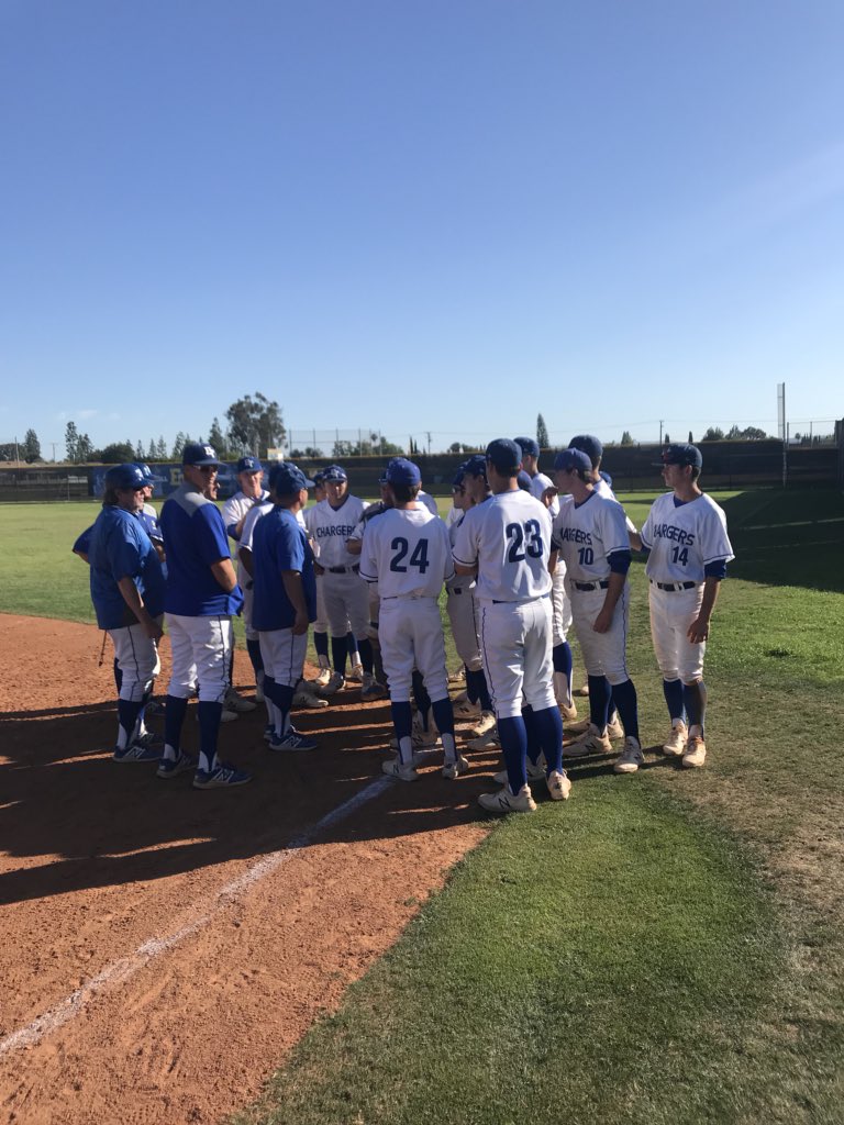 eltoroadrivas's tweet photo. Huge win today8 to 4 over Cappo Valley !!! Huge games for Erik Tolman and Nathan Church!!@ocvarsity @ETHSChargers @DrTurnerSVUSD @SCPrepInsiderSS @ocregister @eltorobaseball @ElToroAthletics https://t.co/fDZF0XnVrt