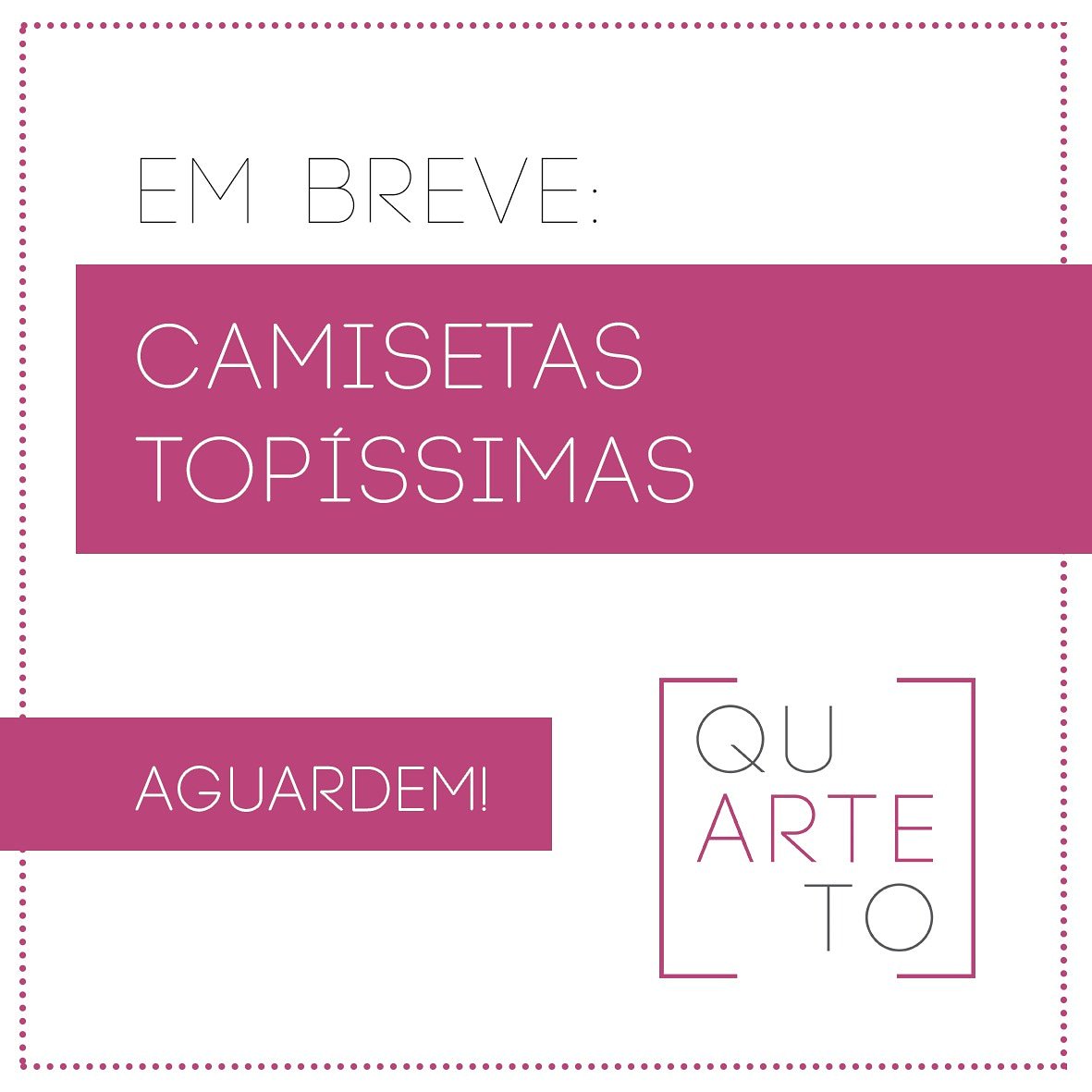 quartetotshirts's tweet photo. #quarteto #tshirts #topissimas #comingsoon https://t.co/b8T8K9GYAl