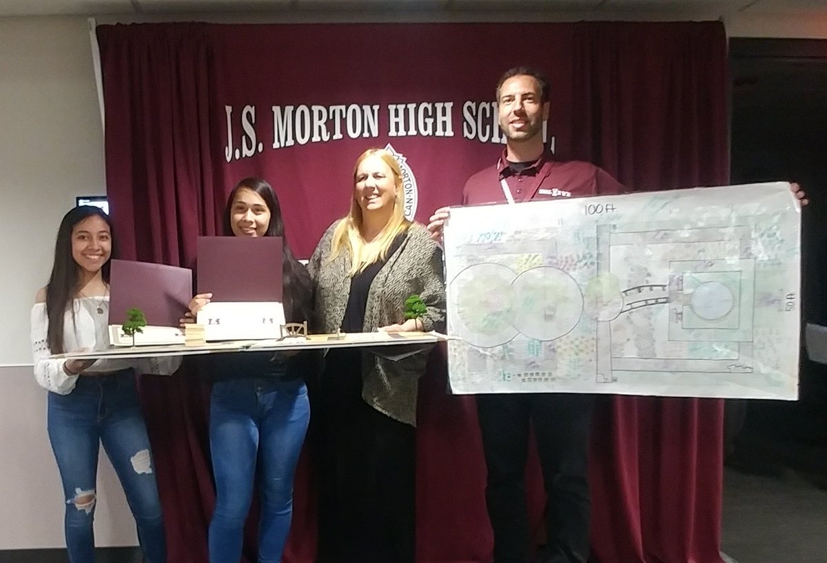 bio_otoole's tweet photo. At tonight's board meeting, Janet, Lizbeth, &amp; Lisbeth were awarded official certificates recognizing their outstanding achievement in winning the Monarch Garden Design by Mrs. Archer &amp; the JS Morton School Board. I'm so proud of them &amp; honored to be their teacher. #MortonPride https://t.co/EsTC0723BJ