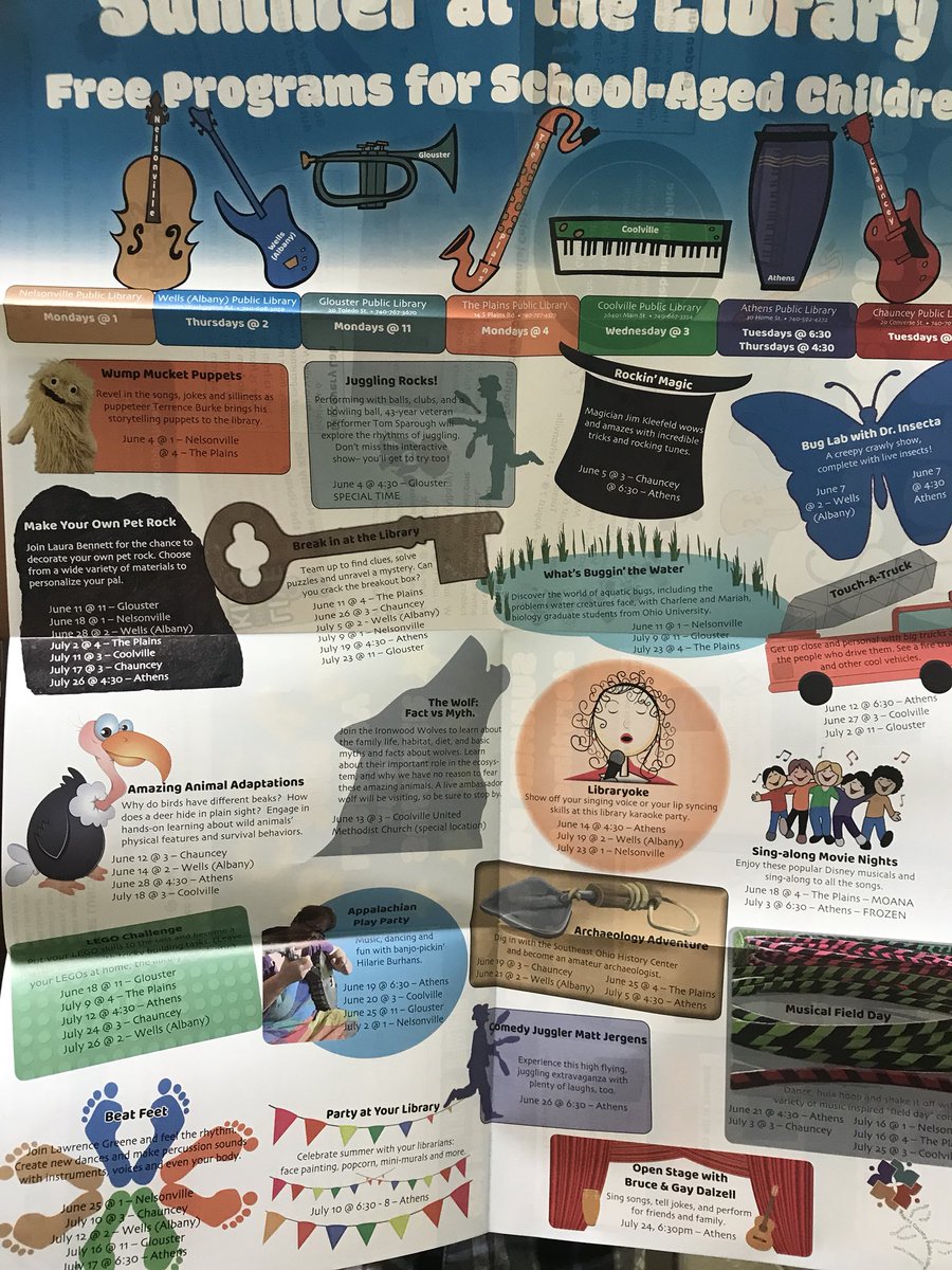 vogt_courtney's tweet photo. Fun day with @MyACPL visiting our school to read to our classes and share about their exciting summer events! #ReadInTheSummer #AthensBulldogs #VisitALibrary https://t.co/YnVNuWcVPi