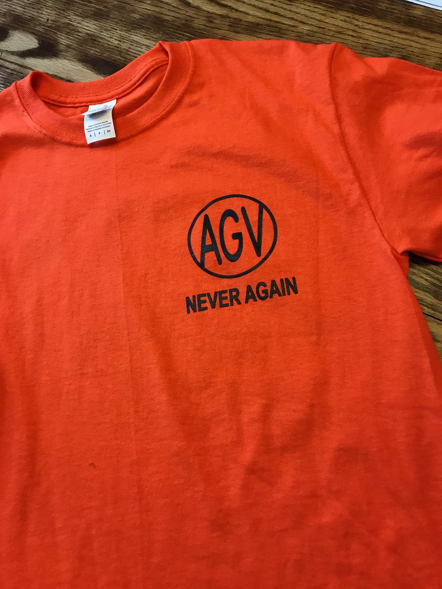 PNstudentsAGV's tweet photo. If you would still like to buy a shirt we are selling the remainder of them for $5 each! DM us if you’re interested🧡 https://t.co/2wshGEZCVP