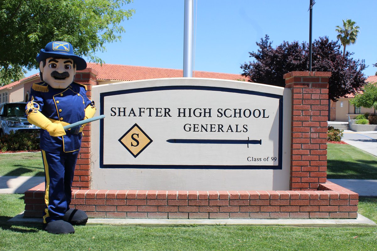 General_Pride's tweet photo. Our General is Back and Better than Ever! Thank you to ALL of our Donors!!! #ShafterGenerals #GeneralPRIDE #weeattigermeat #tigerfordinner @ShafterHigh @KHSD_Official https://t.co/jOCtgChEkB