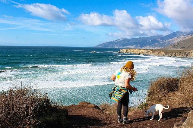 @barefootandborderless explores the Big Sur coast with pup Baja in tow. Have adventures with your pup you'd like to see featured here? Tag #CoastTrekkers! instagram.com/p/BikfBI0nURZ/