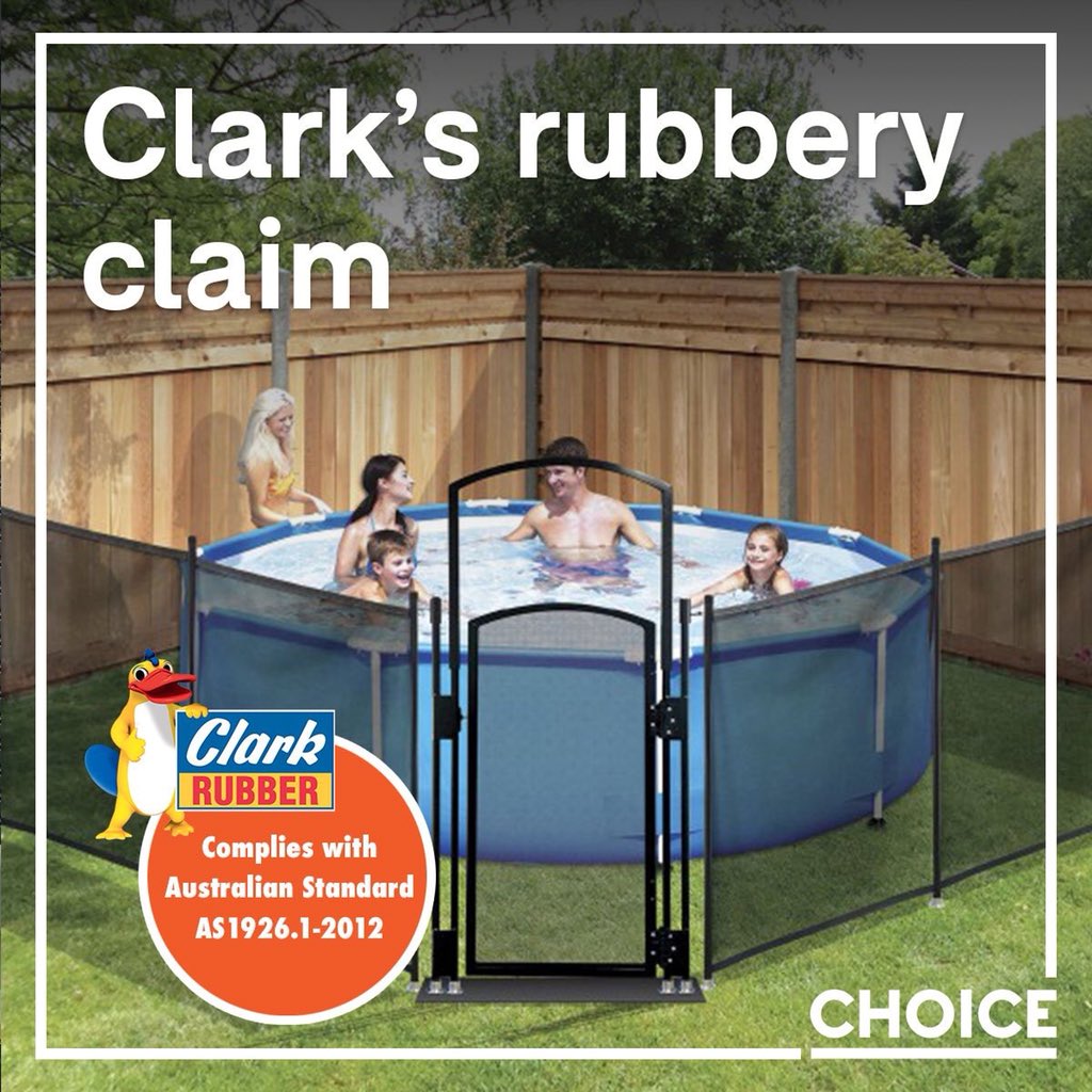 choiceaustralia's tweet photo. Urgent recall of #ClarkRubber’s mobile pool fence. The news comes following an investigation by @TIjourno earlier this year: https://t.co/CGKg1xFVuM https://t.co/i7wHmbnbXa