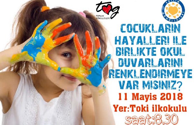 toginonutog's tweet photo. 11 Mayıs Cuma günü 👈
Toki İlkokulu'nu boyama etkinliğimize sizleri de bekleriz. 🌼🌼
Unutma sen yoksan 1 eksiğiz. ❤ https://t.co/KHJl9JGhjJ
