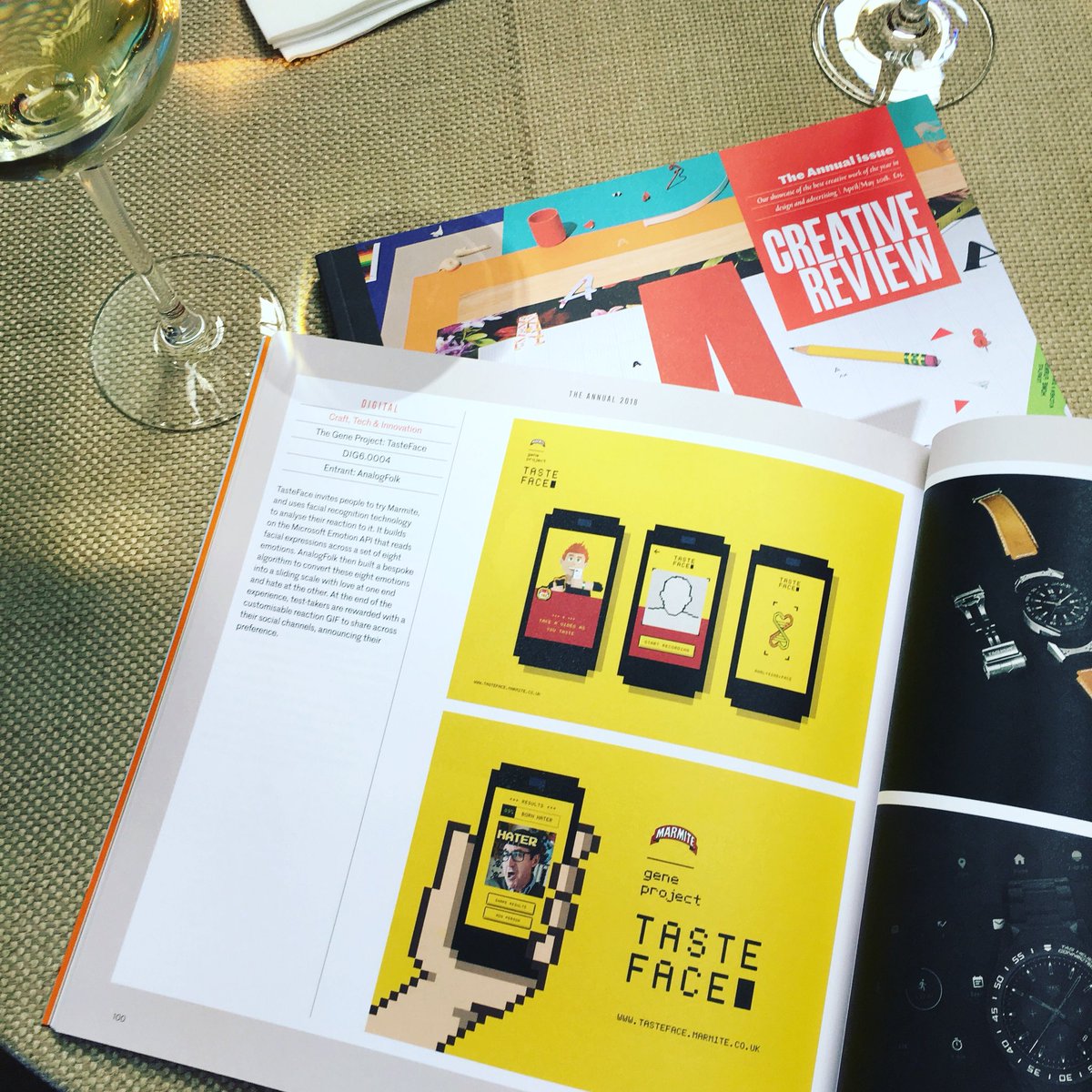 You either love it or you love it. Marmite TasteFace makes it into the Creative Review 2018 Annual.
@creativereview @analogfolk