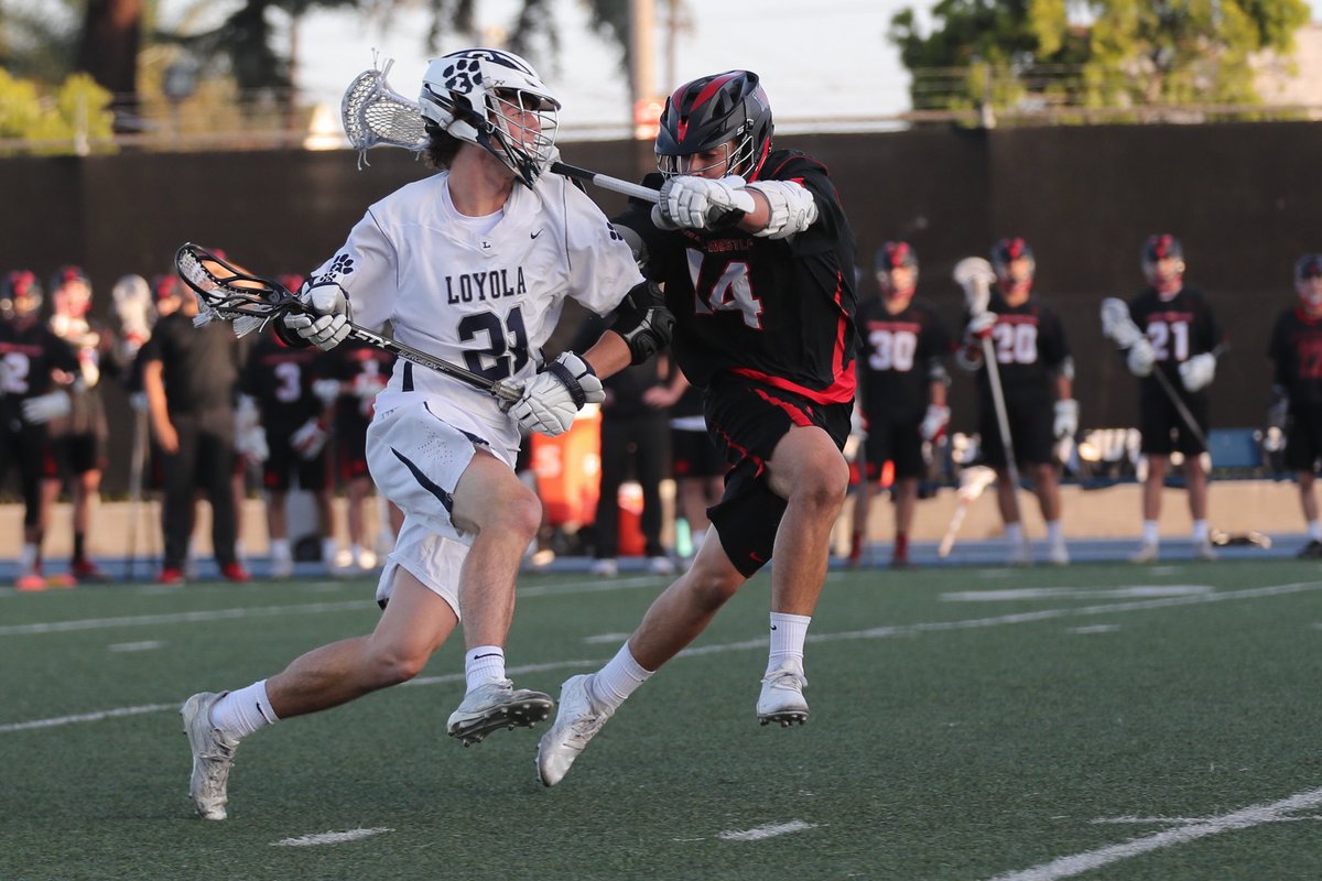 LoyolaLax's tweet photo. Can’t stop, won’t stop...it’s GAME DAY! Loyola takes on longtime rival PV in the LA Championship tonight. The game is at 7pm at Glendale High School. #WinTheGround #RespectTheBall #TwoMoreWins #OneAtATime #III #GoCubs!!! https://t.co/WSLSWUAu4Q
