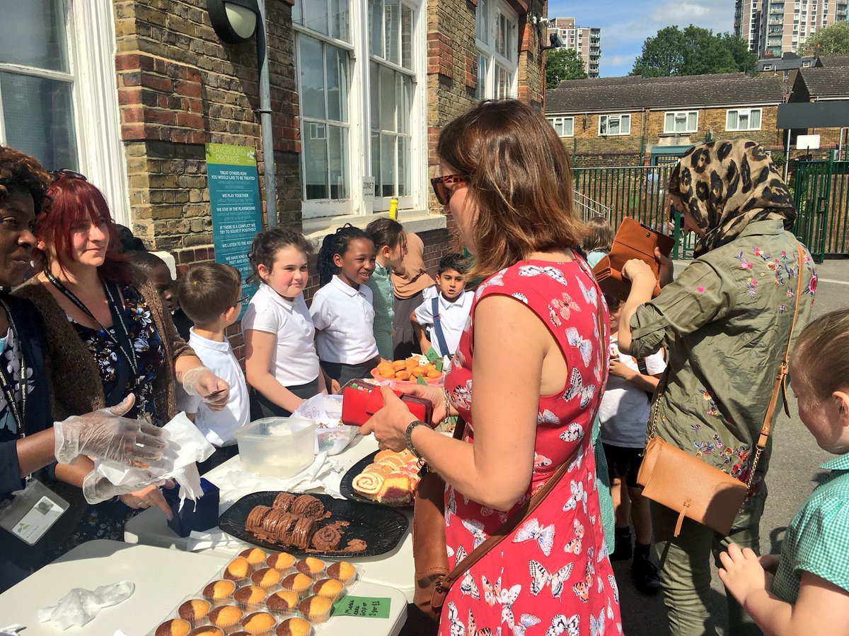 Wow year 3! What an amazing success our bake sale was! We raised £80 so far to donate to <a href="/wwf_uk/">WWF UK</a> #deforestation #savetherainforest <a href="/WoodhillSchool/">Woodhill School</a>
