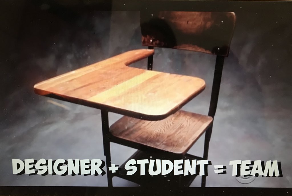 Staudt1's tweet photo. Design Innovation Workshop with Rodd Lucier The Learning Partnership and LDCSB educators. Empathetic Thinking. Iterative Thinking. Designer + Student = Team. @LDCSBSchools #tlpmakers https://t.co/8d0iSLAReQ