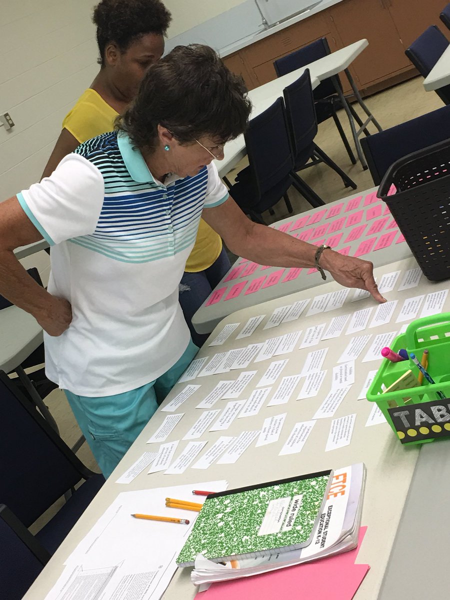 MCPS_ESE's tweet photo. @MCPS_TeachLearn we are now building vocabulary skills to help in mastering the ESE Certification Exam! #WeAreMCPS #ESETestPrep https://t.co/af4Qh0qybM