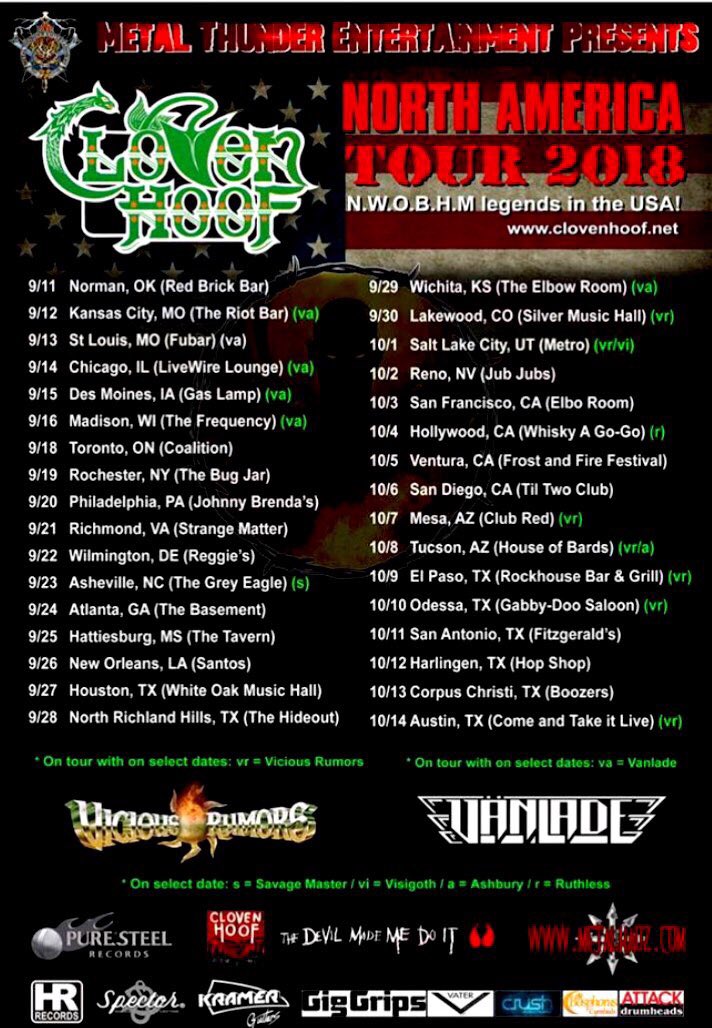 Old school NWOBHM <a href="/ClovenHoof_Band/">Cloven_Hoof_Band</a>