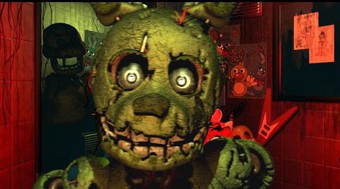 Springtrapが喋る！？】 FNAF3ではジャンプスケアや吐息や唸り声のみで