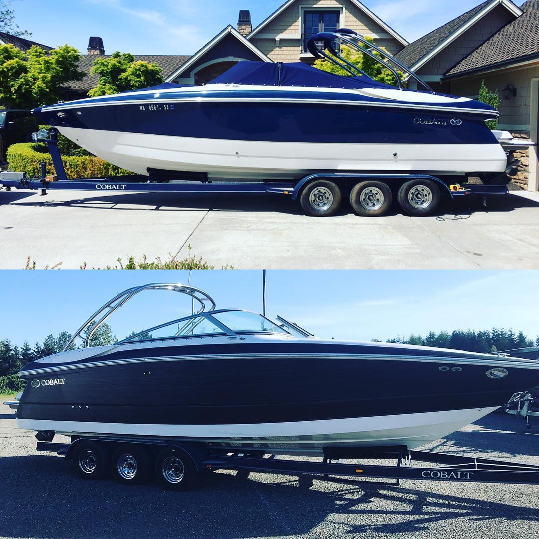 Weekend ready... on Wednesday. That's how it goes when you live the boat life. 📸: <a href="/ARDORprinting/">ARDOR Printing</a> #283 #onlyacobalt