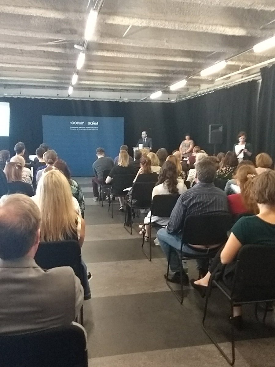 FondationUQAM's tweet image. On remet ce soir les bourses des Facultés @EducationUQAM et #ArtsUQAM! #BoursesUQAM #100millionsUQAM