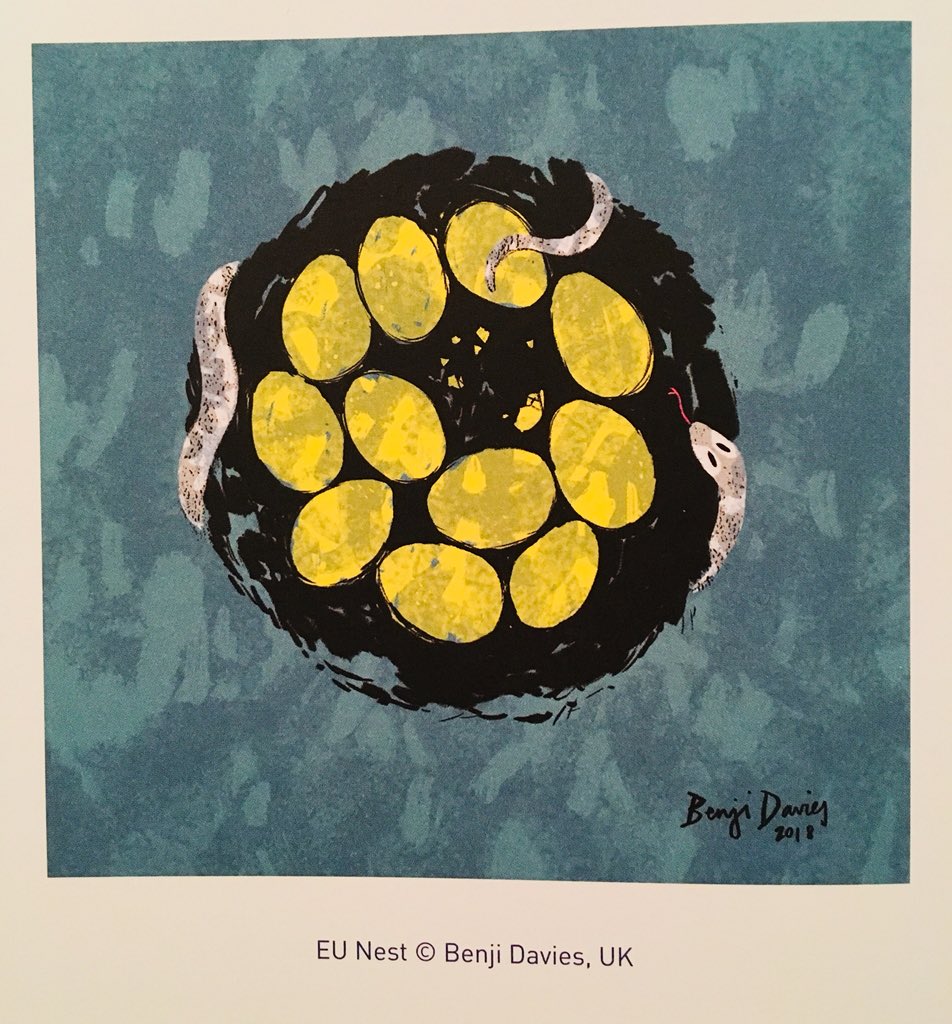 fionascoble's tweet photo. A thought-provoking talk on Brexit and Europe at the #DrawingforEurope exhibition at @ifru_london for #EuropeDay2018 this evening 🇪🇺 It’s on show until 11th May https://t.co/oE6HhRrAMN