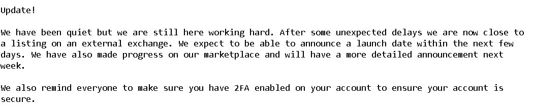 Thorncoin tweet media