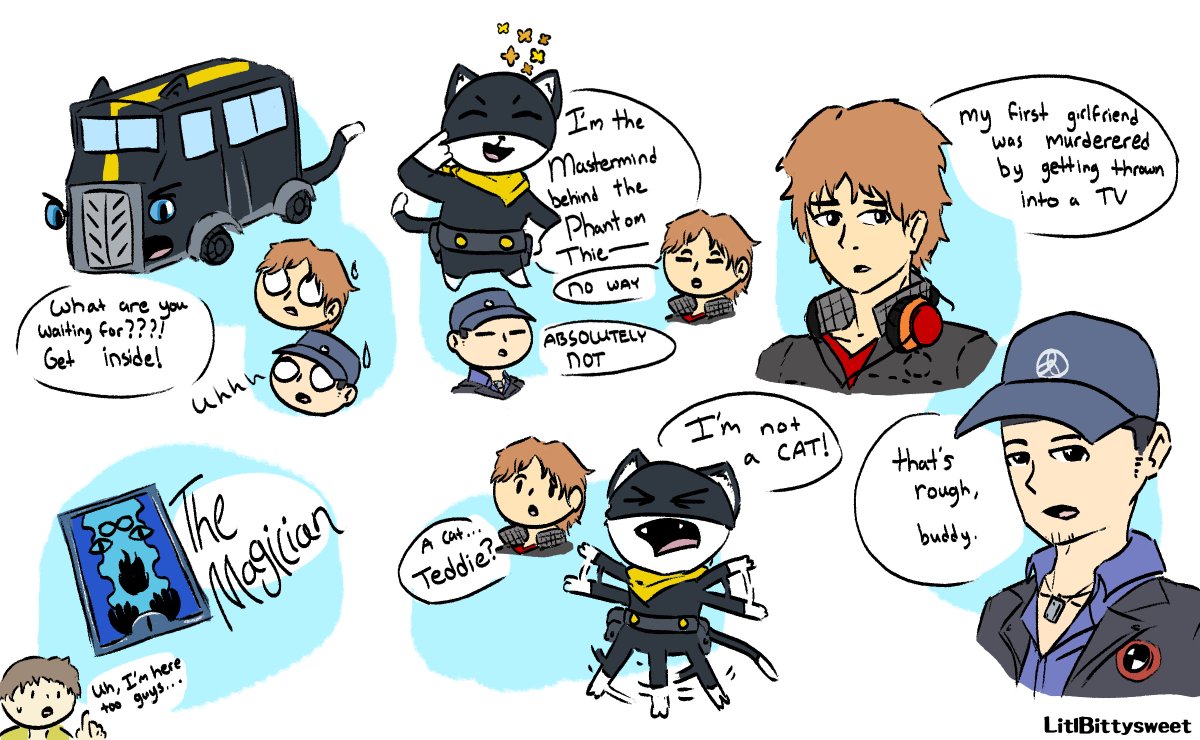 The Magician Arcana!

(except Kenji, I don't like Kenji)

#Persona5 #Persona4 #Persona3 