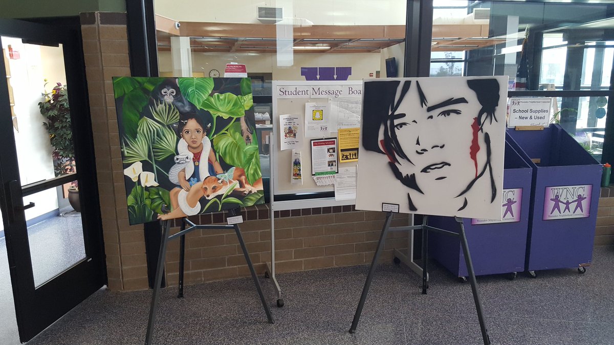 BAKWaunakee's tweet image. Senior Art Show and Academic Awards tonight. One of my favorite events, celebrating artistic creativity, academic achievement, service and leadership.  We truly do have outstanding students