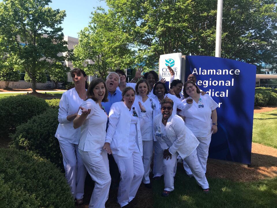 Happy Nurses Week!!!! Love this Dynamic team of nurses at #CHARM_TEAM!!#ConeHealth, #ProudCNO_VP