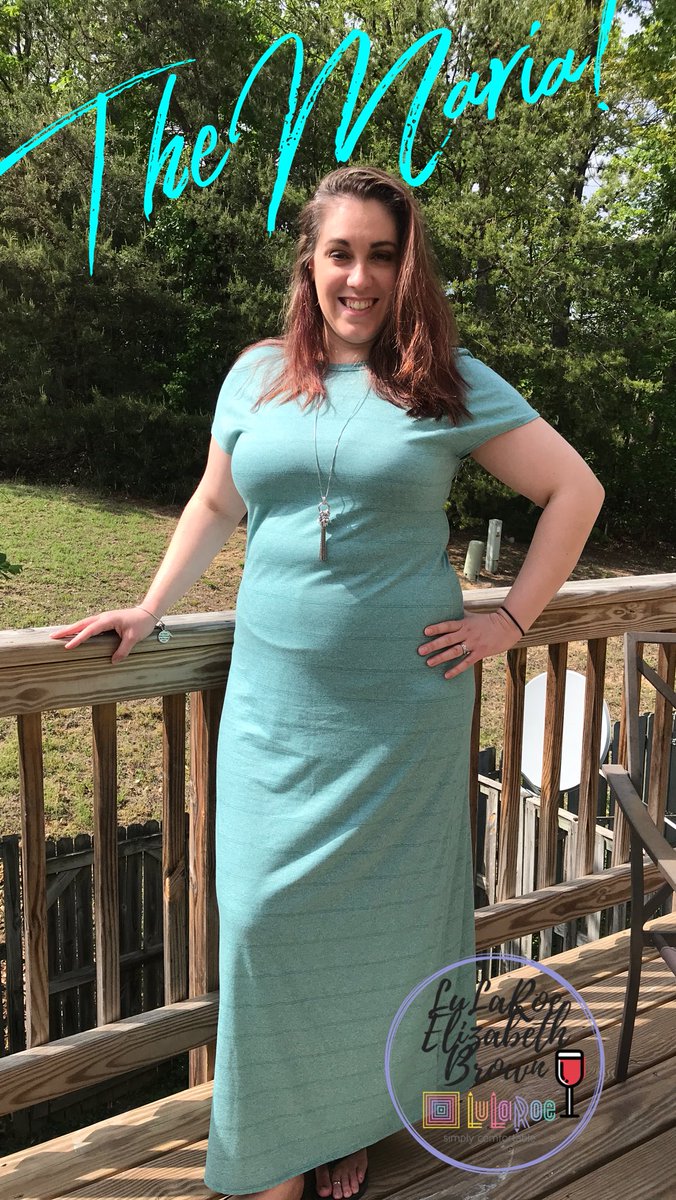 MagnoliaGrapes's tweet photo. On Sunday for church, I sported the new Maria! I wanted to try it out before bringing it in to the boutique. I like it! 😍💜 I could size up for a little looser fit if I wanted to as well! 🤗 Would you like to see the Maria in the boutique? #RoeWithLiz #LuLaRoeMaria #MariaDress https://t.co/lMwXnfT3U9