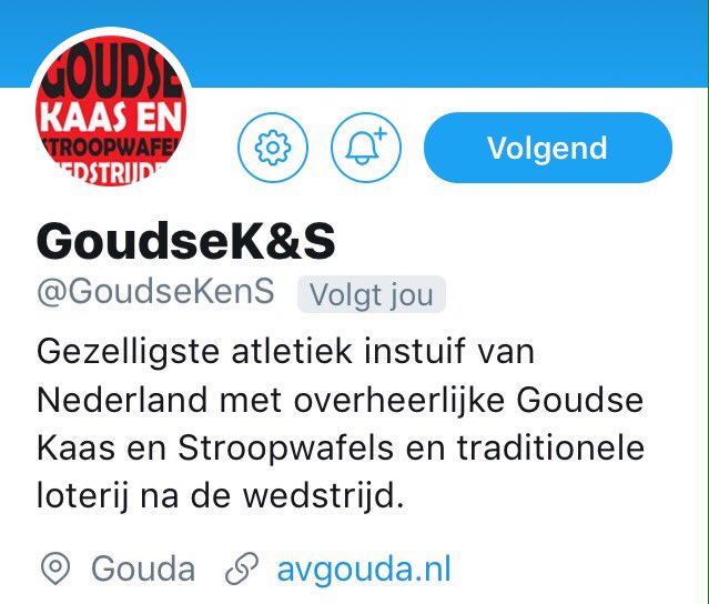 Op tijd onder de wol want donderdag <a href="/GoudseKenS/">GoudseK&S</a>. Jong en oud, mannen en vrouwen op weg naar mooie prestaties bij <a href="/AVGouda/">AV Gouda</a>.

#kaas #stroopwafels #loterij