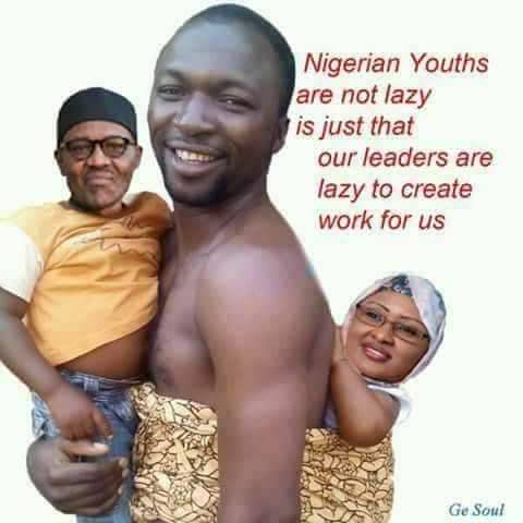 jaspa2much's tweet photo. Nigeria youth who are lazy https://t.co/2Xw3820cBr