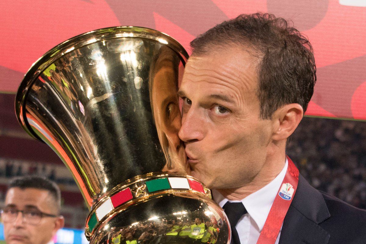 Thesportsman On Twitter Massimiliano Allegri Trophies Won With Juventus 2015 Coppa Italia Supercoppa And Serie A 2016 Coppa Italia And Serie A 2017 Coppa Italia And Serie A