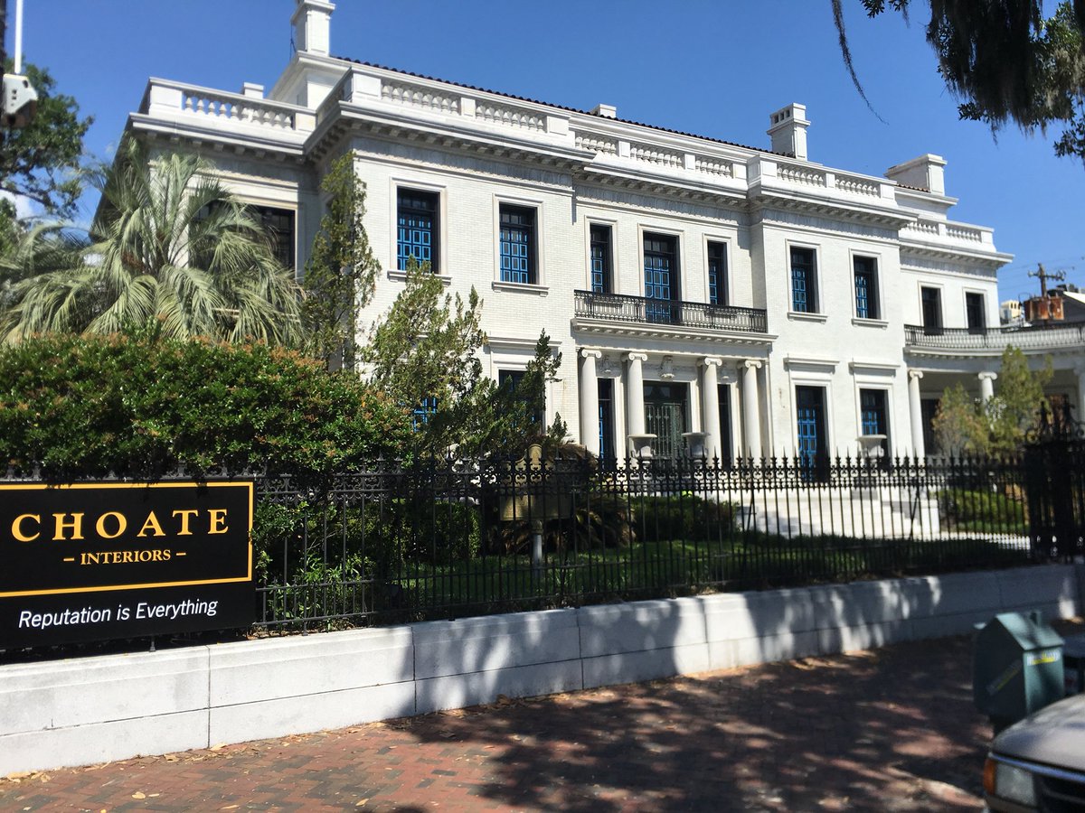 jcook_22's tweet photo. Passed by a Choate Construction (fellow Citadel Group Partner) jobsite while on vacation in Savannah, GA.  Thats a swanky remodel! https://t.co/s8Qah8vAOr