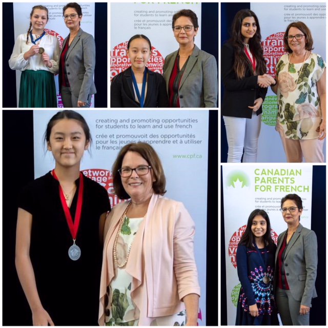 Incroyable!  An incredible finish for our students from <a href="/ecole_pj/">École PJ</a> <a href="/EcoleCedardale/">Ecole Cedardale Elem</a> and Sentinel Secondary at the highly competitive Concours d'art oratoire <a href="/cpfbc/">CPF BC & Yukon</a>