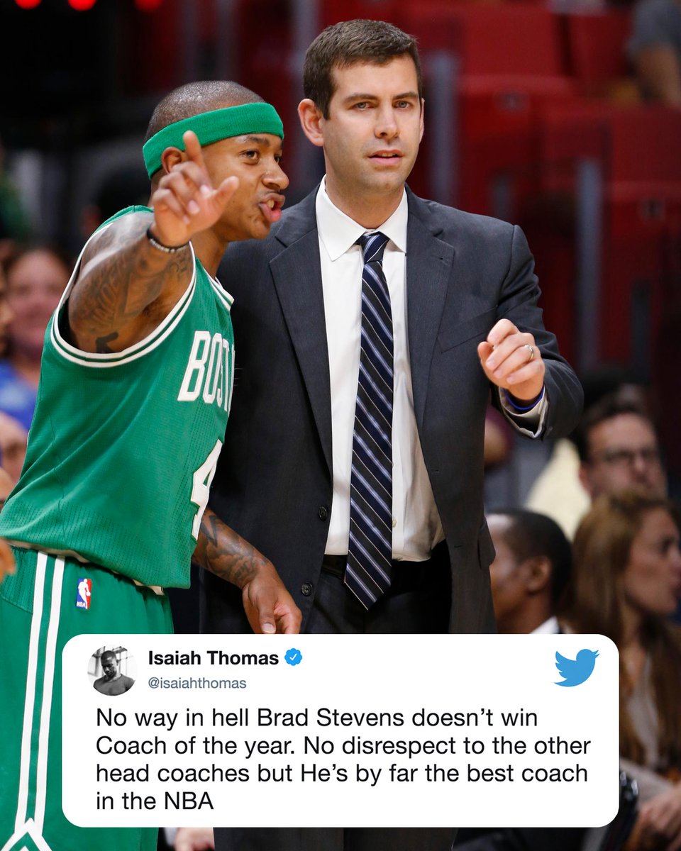 ESPNNBA's tweet image. IT shows love for his former coach.