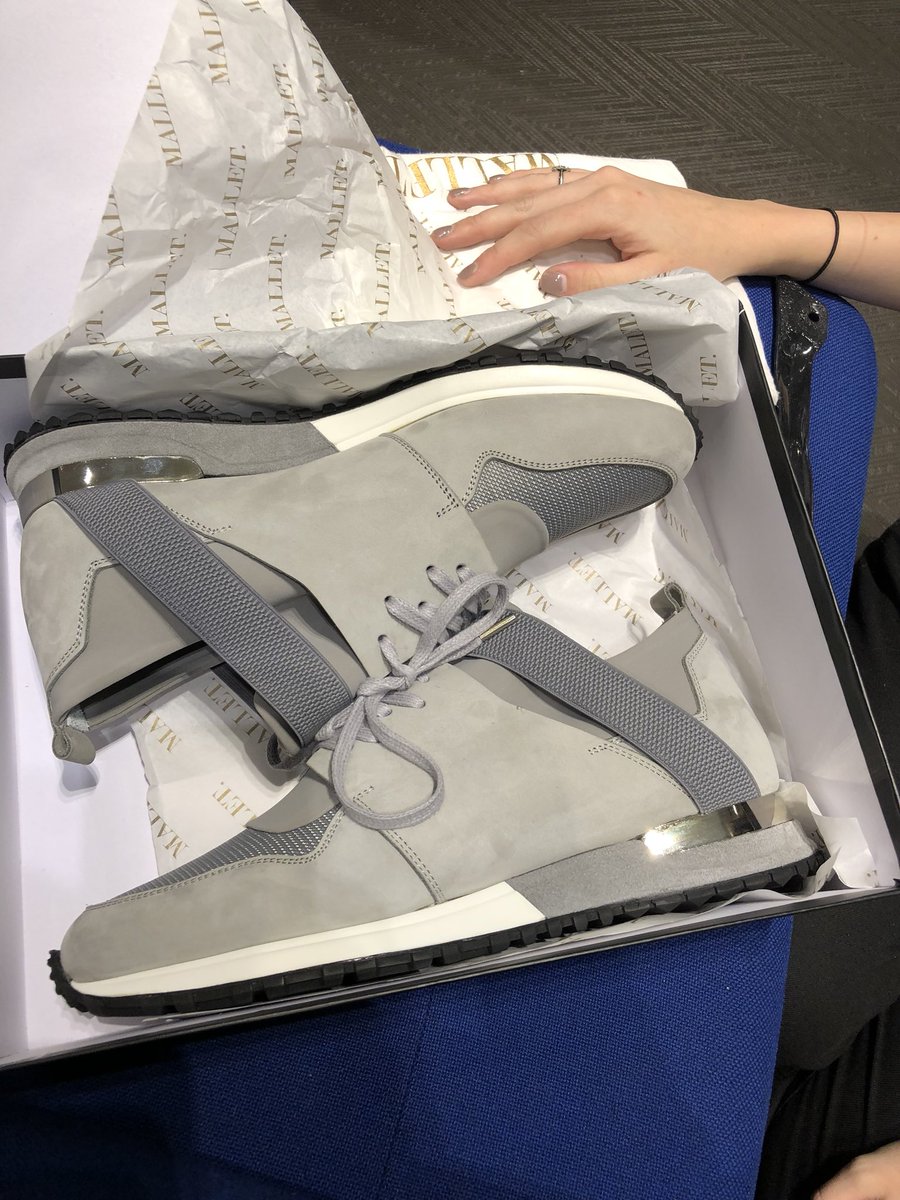 stevegibbons05's tweet photo. Yes @tommy_mallet finally got me hands on a pair of @MALLET_FOOTWEAR #mallets #selfriges https://t.co/IoTG60wFuG