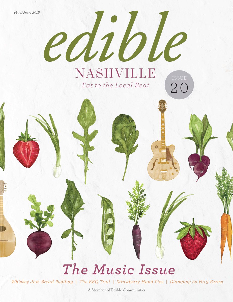 Craig and his beehives were featured in the latest issue of @ediblenash! Check out TheGallery at @MorganFarms13 at 123 N. Main St. in downtown Dickson, Tennessee #ediblenash and #ediblecommunities