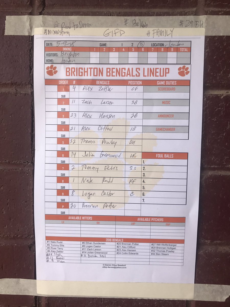 Brighton Baseball tweet media