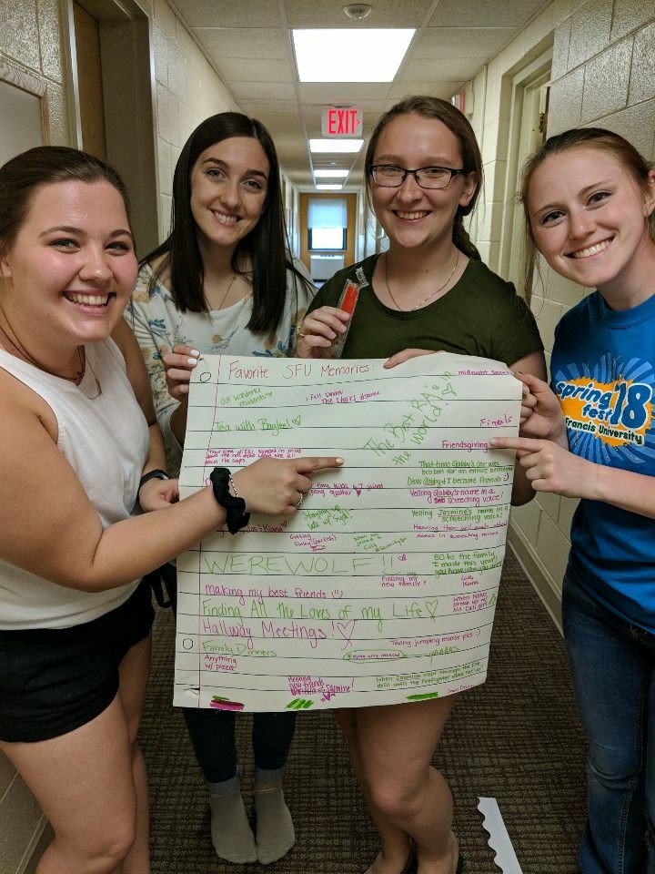 SFU Residence Life tweet media