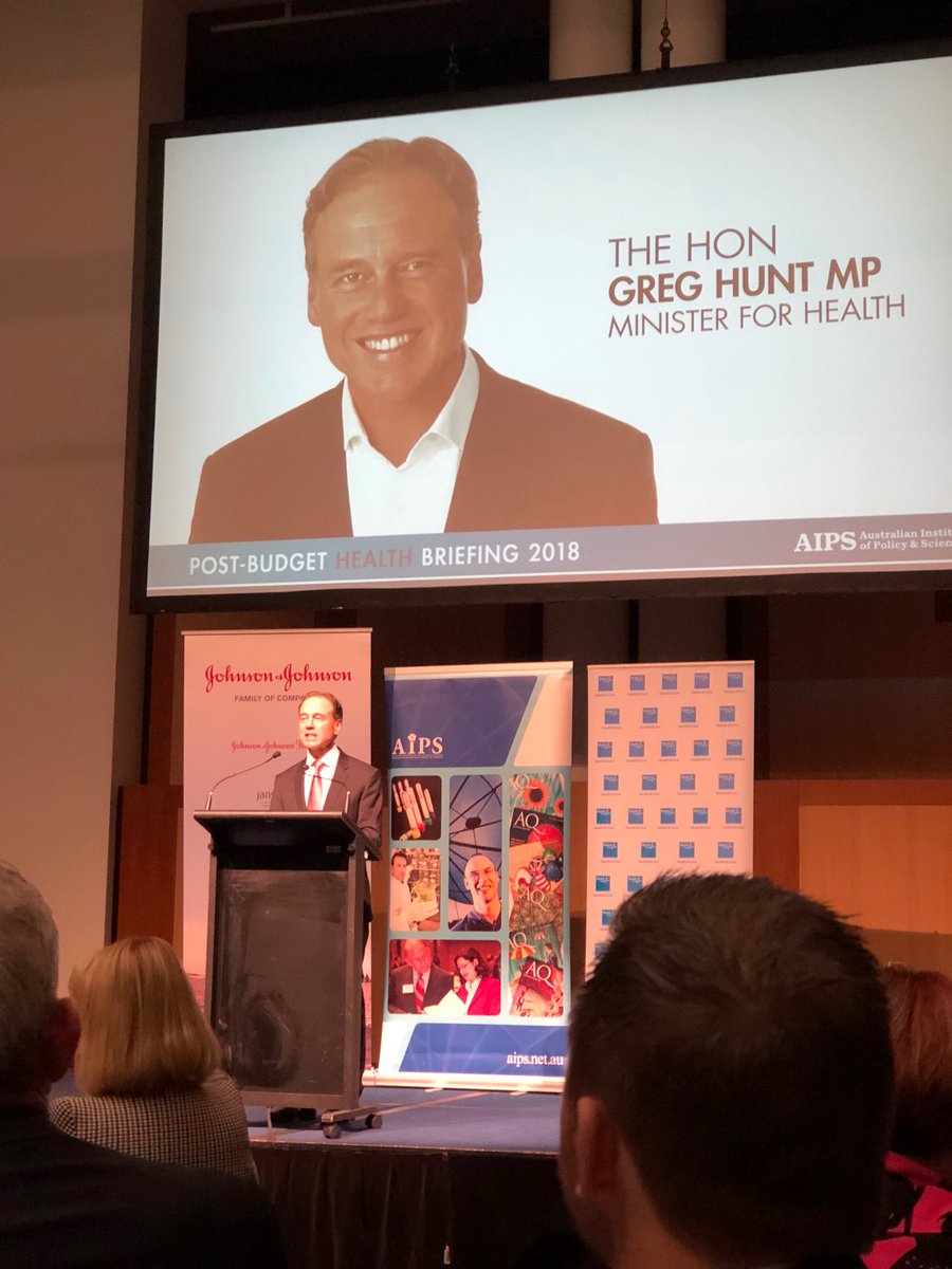 Grateful to @MSD_Aus for our invitation to hear @GregHuntMP post-budget health briefing at Parliament House in Canberra.