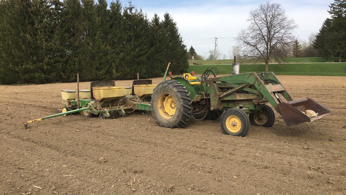 Everyone has to start somewhere. First year farming on my own. #leterripclark