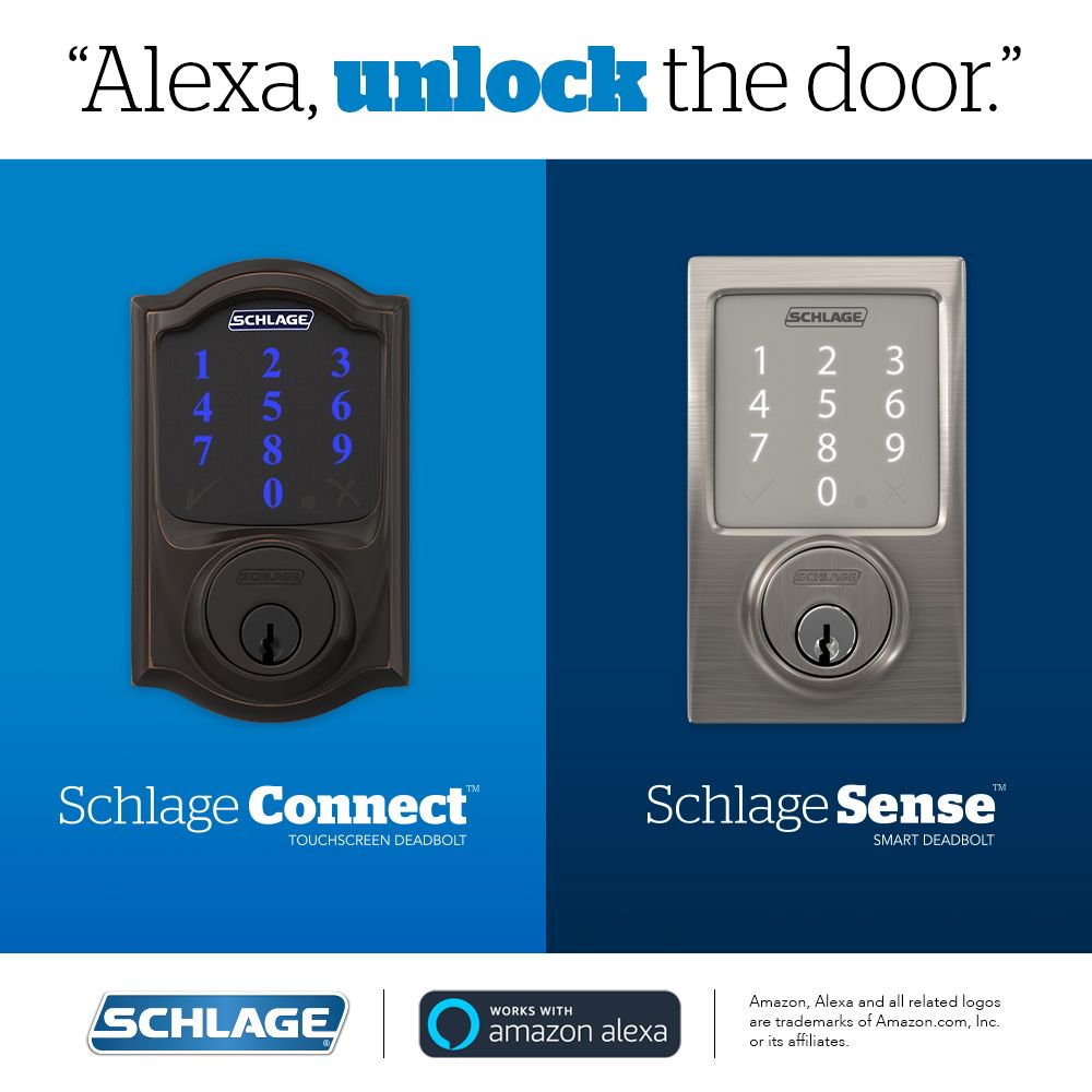 Schlage_Locks on Twitter "Big news! Schlage smart locks gain new