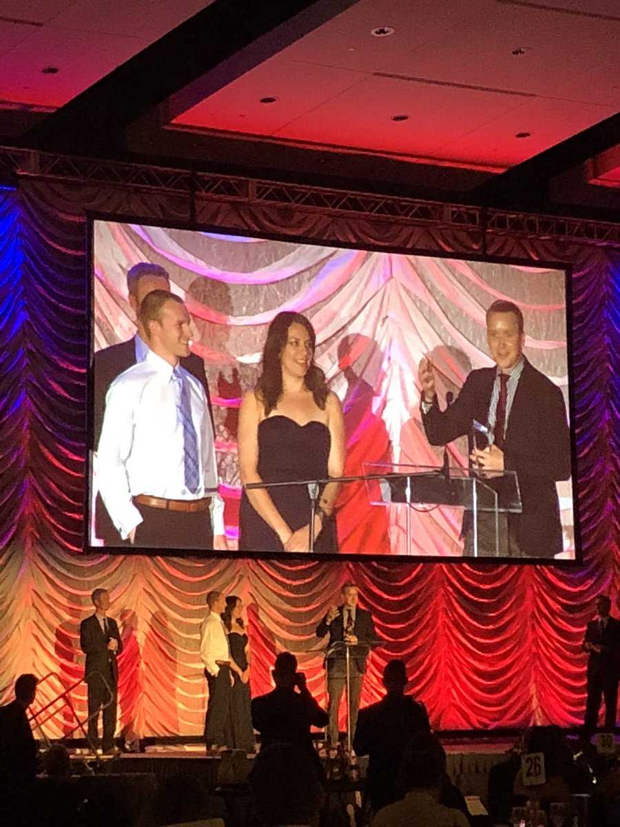 rvatechcouncil's tweet photo. @LuckCompanies is getting lucky! Congratulations on winning our #GeekProm 2018 Innovation in Development Small Capital award! https://t.co/Mcb1LwXeXt