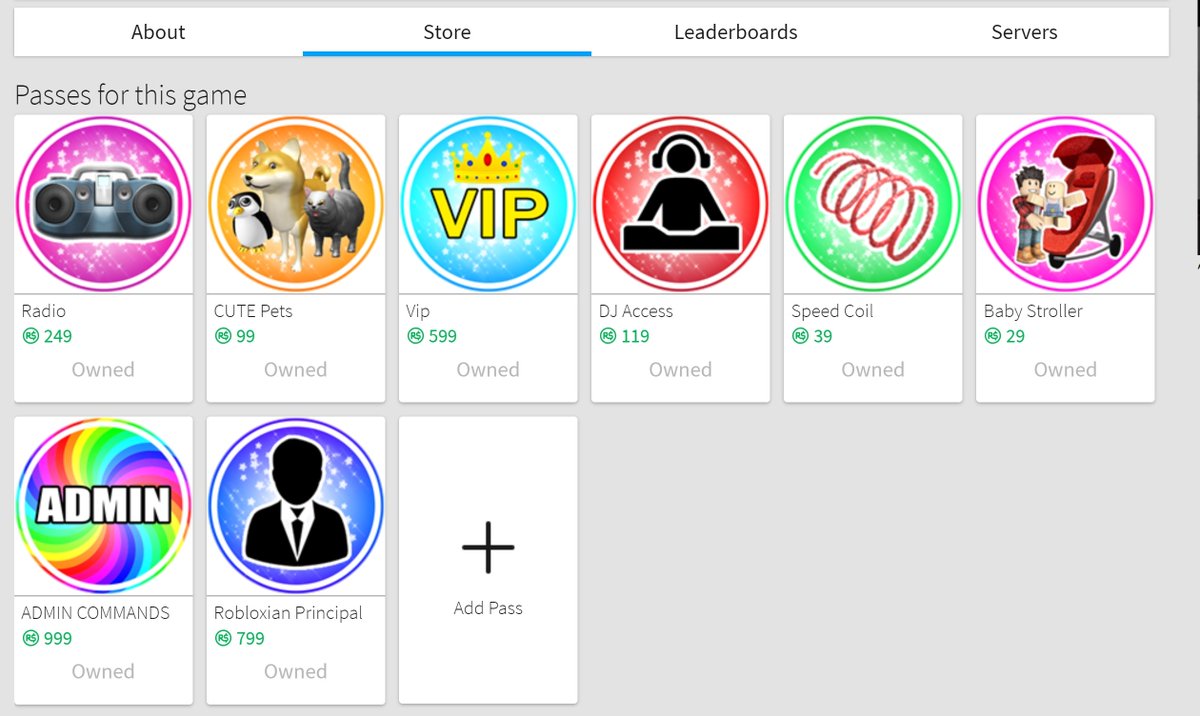 Cody Warwick On Twitter Just Finished Making New Gamepass Icons For Robloxian Life What Do Ya Ll Think D - how to make a admin game pass on roblox 2017