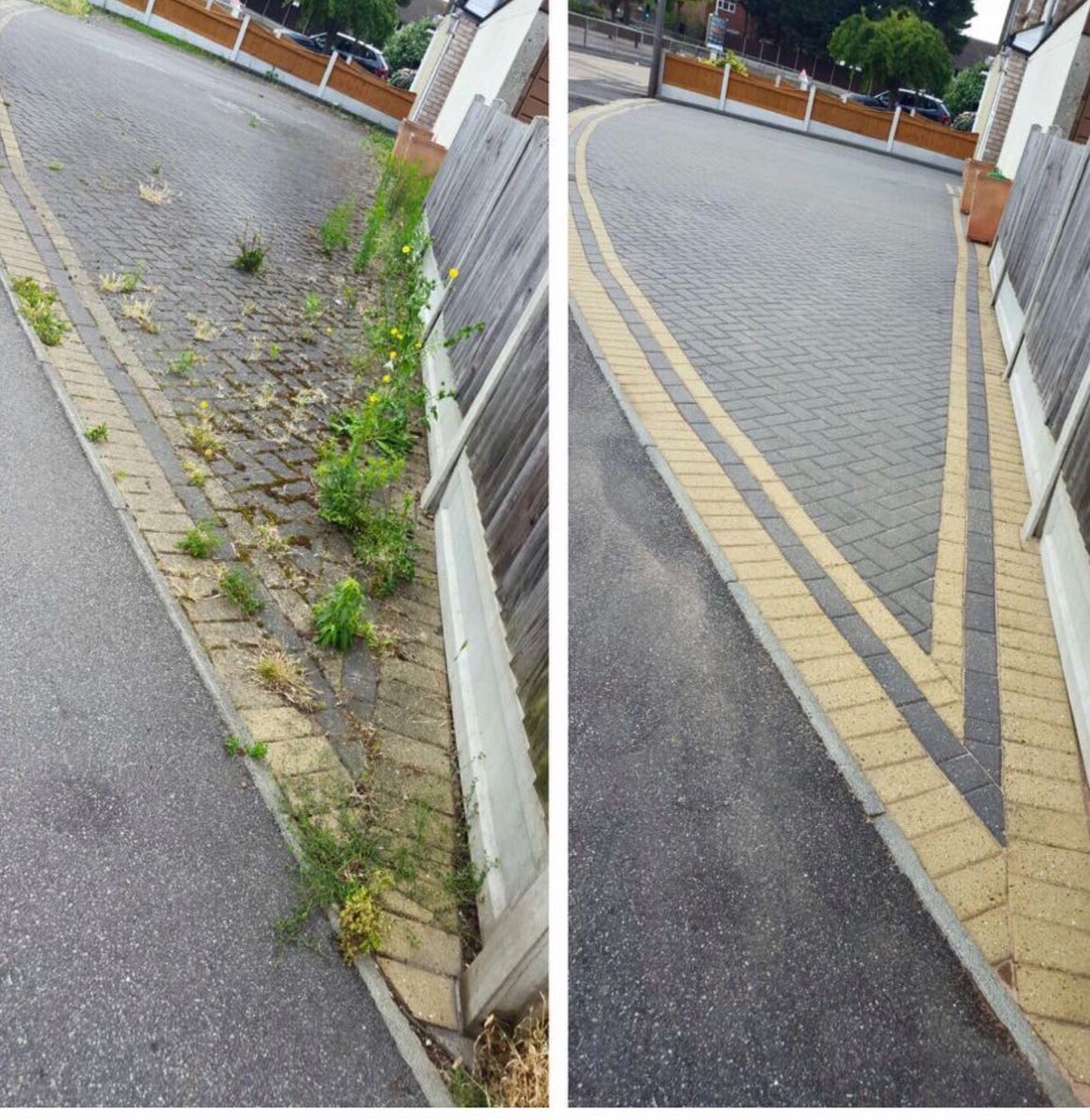 PaveCleaninguk's tweet photo. 🔵♦️ Pavè Clean Products just apply with a watering can 💦🔵♦️Contact us today on 07977442211 or DM us if you would like to place an order📱#essex #newdrive #driveway #paveclean #newhome #springbreak #springgarden #springtime #sawbridgeworth https://t.co/EmuYx5LJav