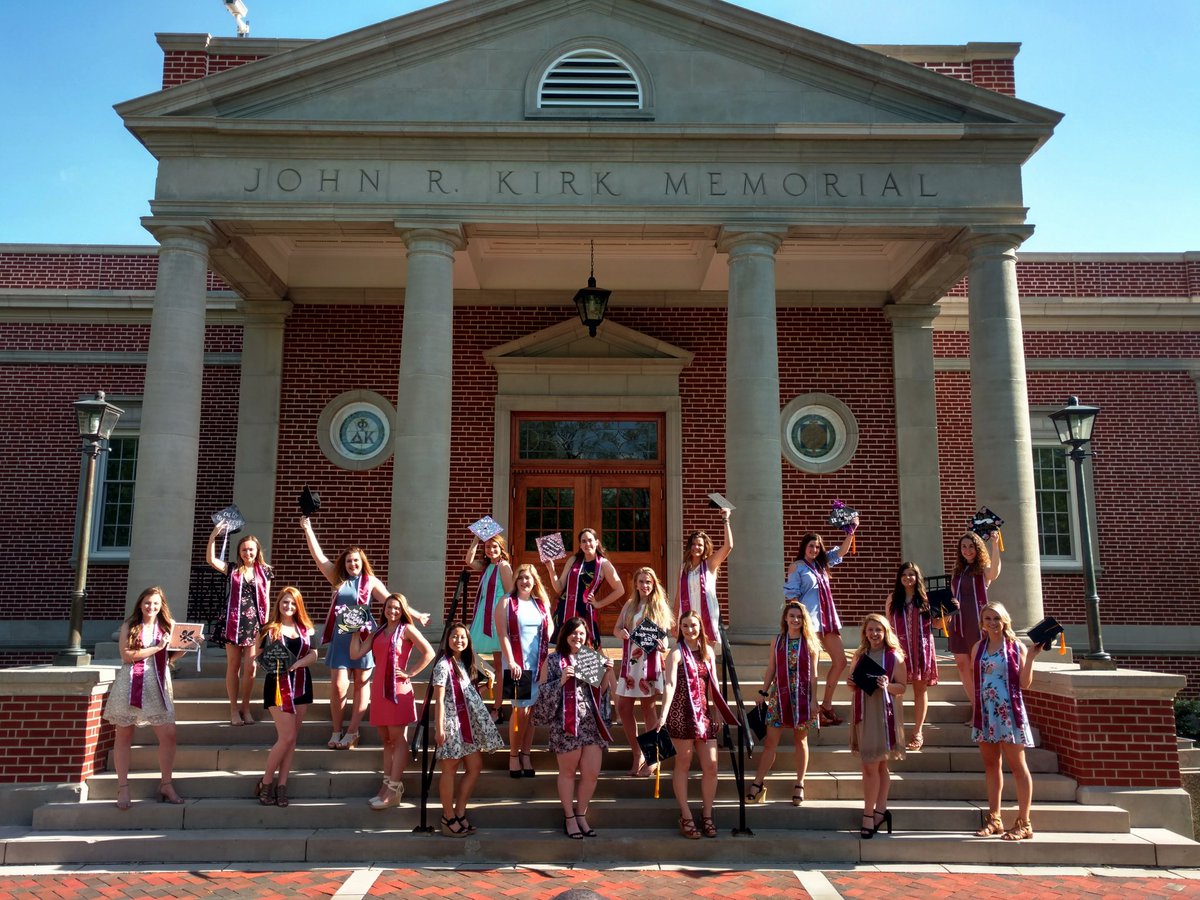 Ladies of Truman #SigmaKappa ready to graduate.