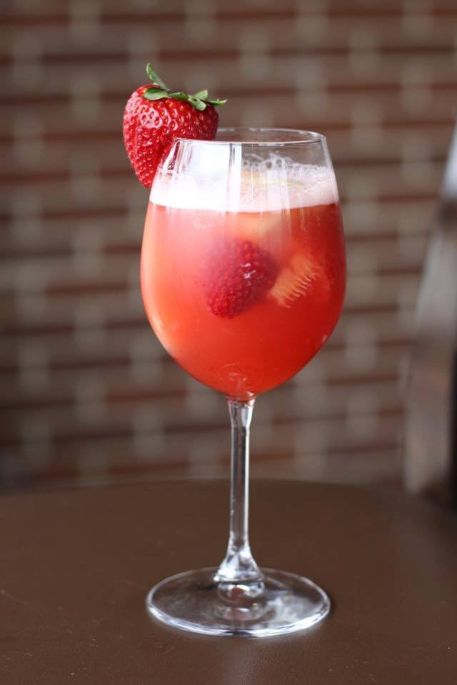 junipergrill's tweet photo. Raise a glass to Mom with our Spring Sangria — one of our fabulous drink features crafted just for a Mother’s Day. https://t.co/abR0ipJaTR