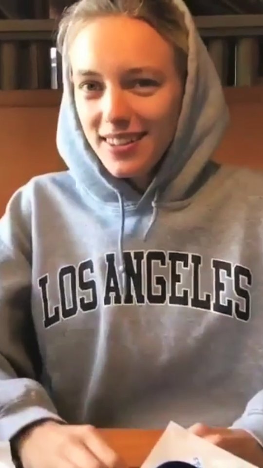 Erika Linder 😍
Screenshoot IG story <a href="/heatherkemesky/">heather kemesky</a>