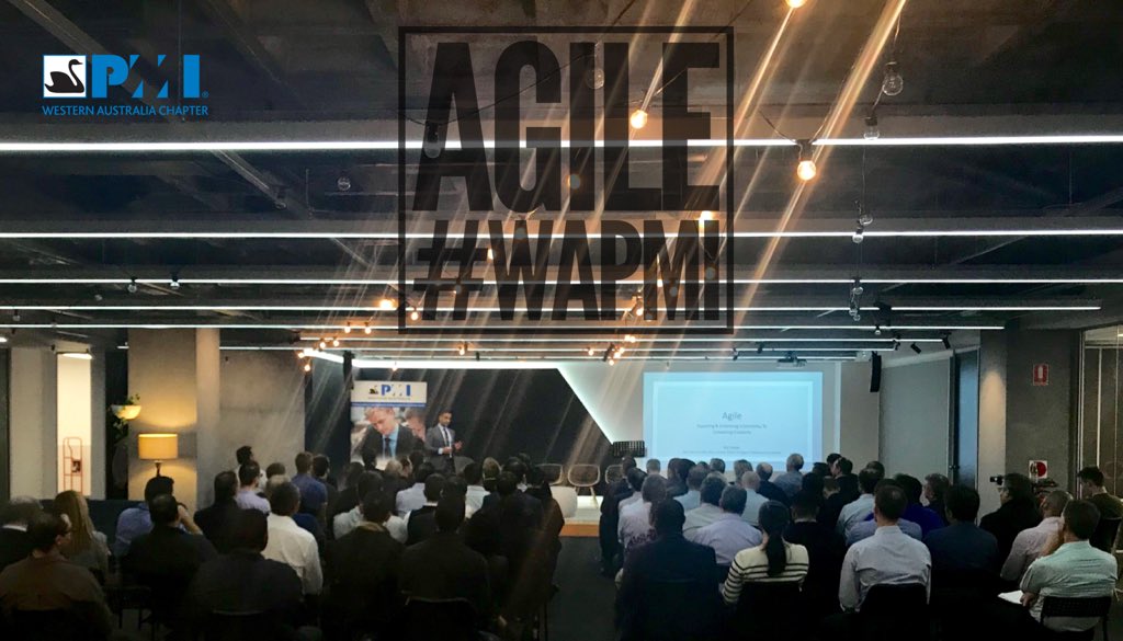 wapmi's tweet photo. This monthβs topic was #agile Were you at our packed out event? #WAPMI #PMI #PMIAC18 https://t.co/sSWEJD1utt