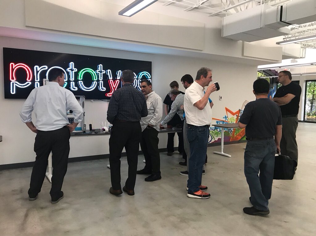 collidertech's tweet image. We’re in Georgia for @PrototypePrime’s #3Dprinting panel!